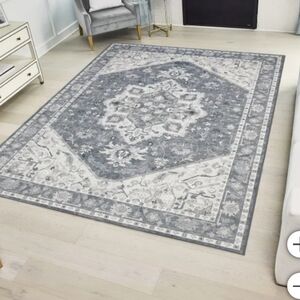 Wyatt & Ash Washable Indoor Area Rug, Darya 5'3" x 7'5"